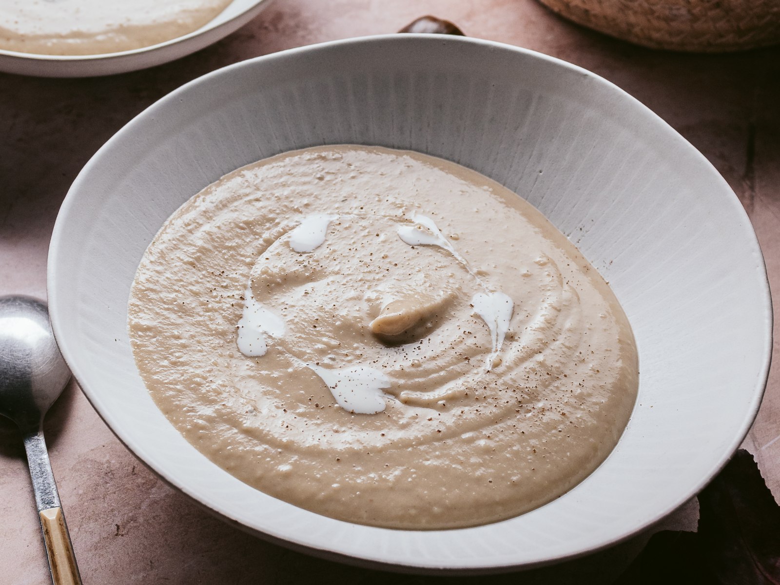 imagem de sopa de castanha